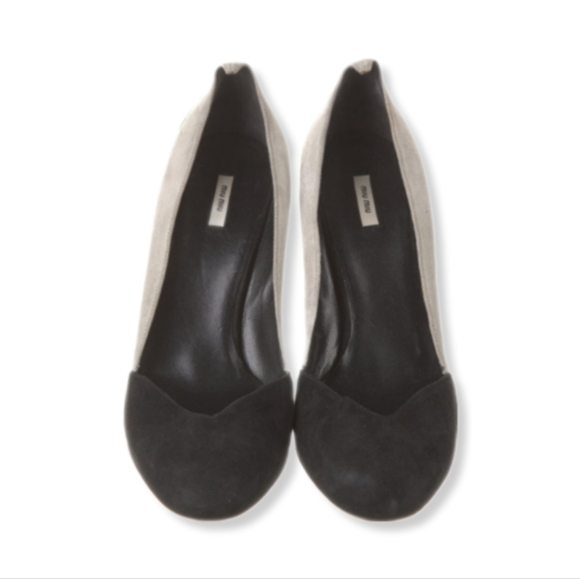 MIU MIU Colorblock Pattern high heel leather pumps - Picture 4 of 11